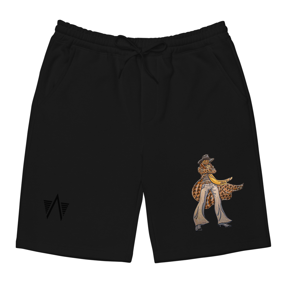 "SalvadorAudi" SLO Fleece Shorts [ART ILLUSTRATED BY GREGORY HAWKINS]