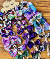 Handmade Bow Clips - Mystery Print 