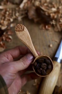 Image 4 of Cluster of Falling Leaves Coffee Scoop 