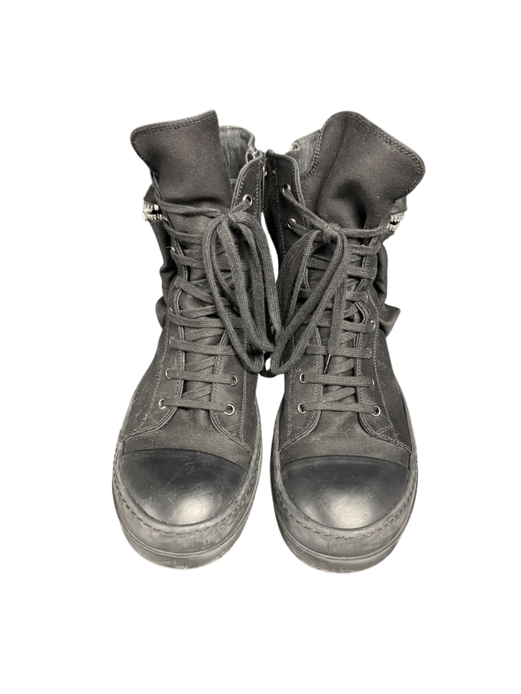 Image of  Rick Owens DRKSHDW Fogachine Cotton Denim Cargo Ramones