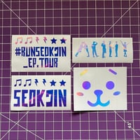 Image 1 of Run Seokjin Decals and Set