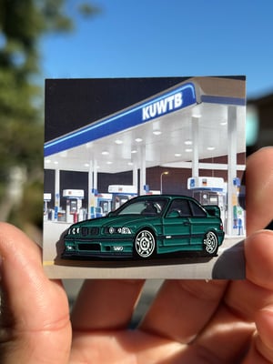 Image of KUWTB Kustoms E36 M3 GT British Racing Green