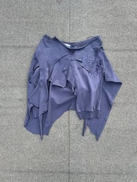 Image 1 of Navy b crusty skirty