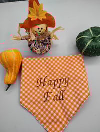 Image 2 of Fall Bandanas Embroidered 