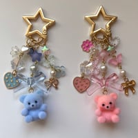 Image 2 of Golden Color Bear Charm