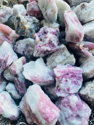 Image of Pink tourmaline rough