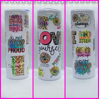 LOVE YOURSELF TUMBLER 