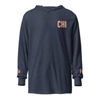 Image 2 of Double-Barrel Hooded Long-Sleeve Tee