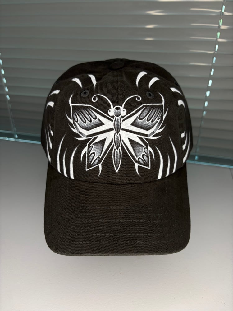 Image of Mariposilla - Hand painted hat