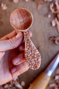 Image 4 of Floral Coffee Scoop 