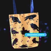 Corvids | canvas tote bag