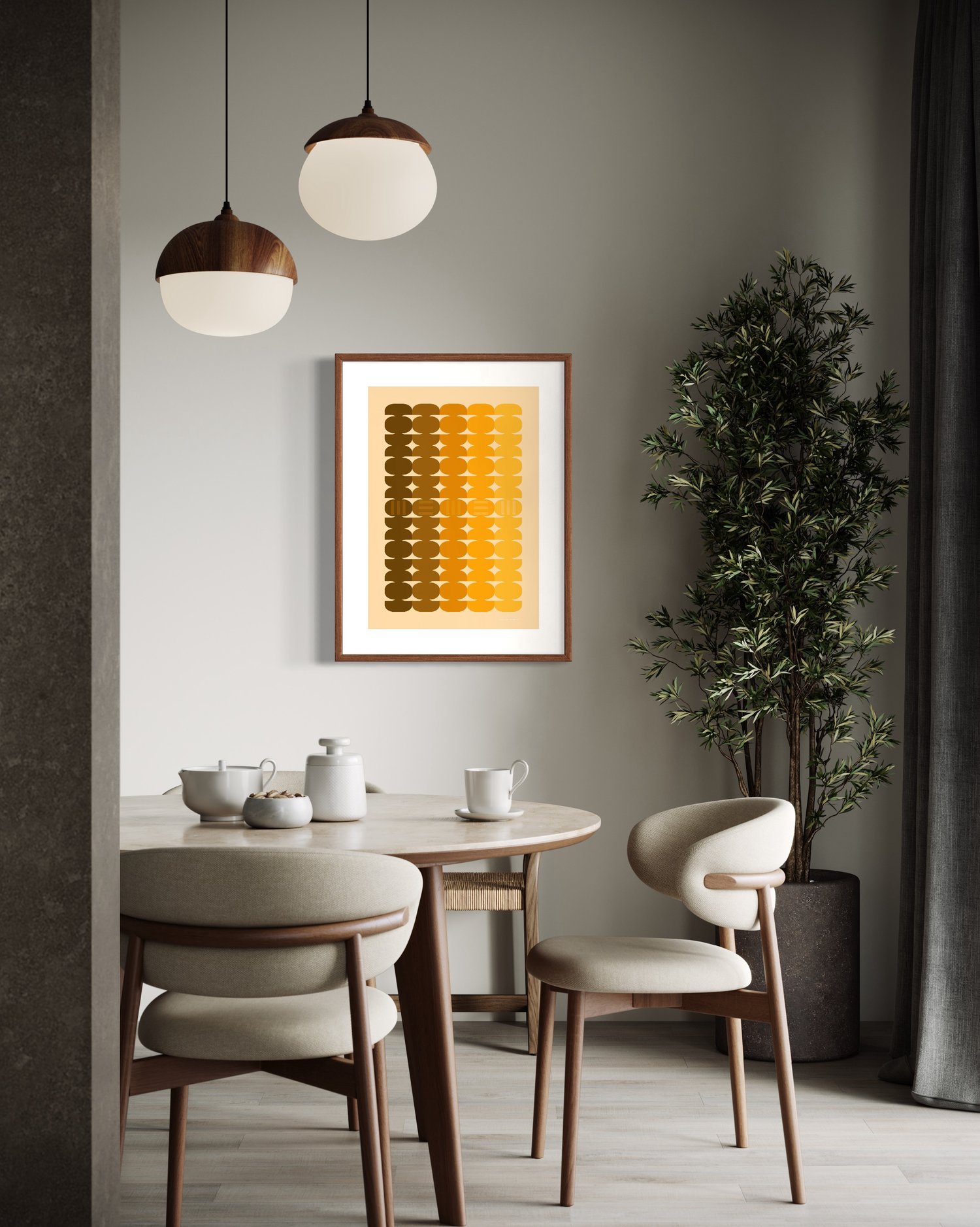 Image of 'Golden' 250gsm Matt Art Print