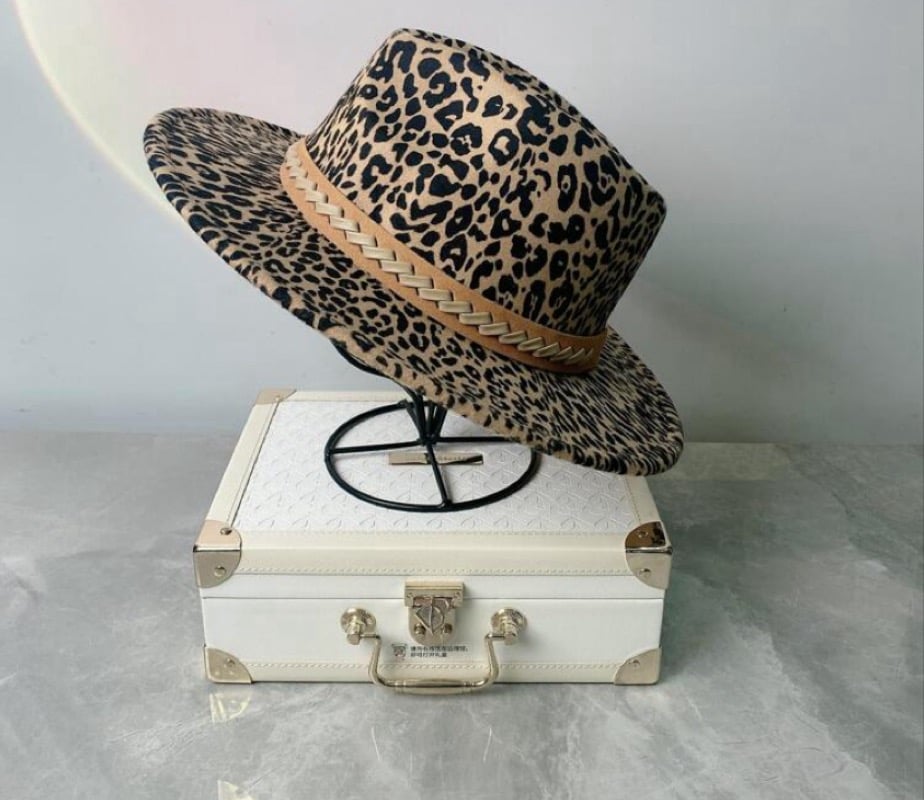 Image of “Leopord Brim Hat”