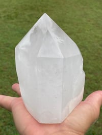 Image 4 of Twin Clear Quartz Crystal Points #46