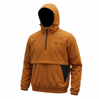 Image 2 of Smock Jacket in Rust Large Only 