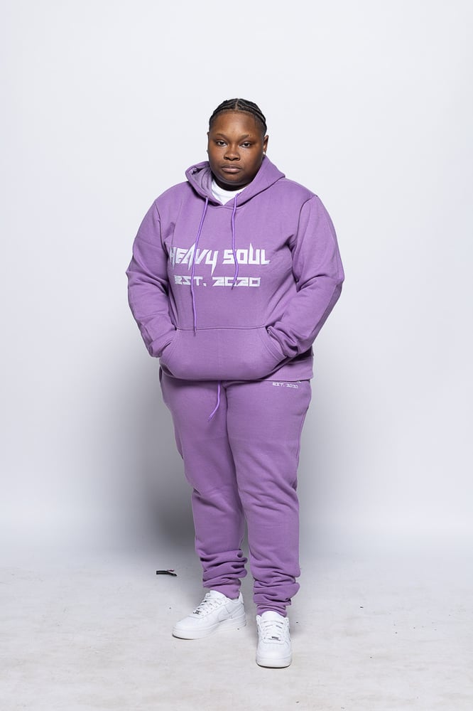 Image of Lavender Jogging Suits