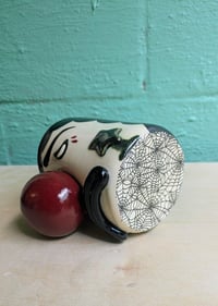 Image 4 of  ☆ pastel goth clown mug (red nose)  ☆ 