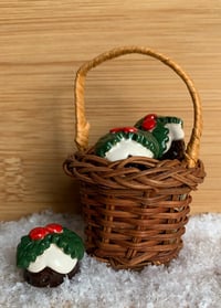 Image 5 of Mini Ceramic Christmas Pudding