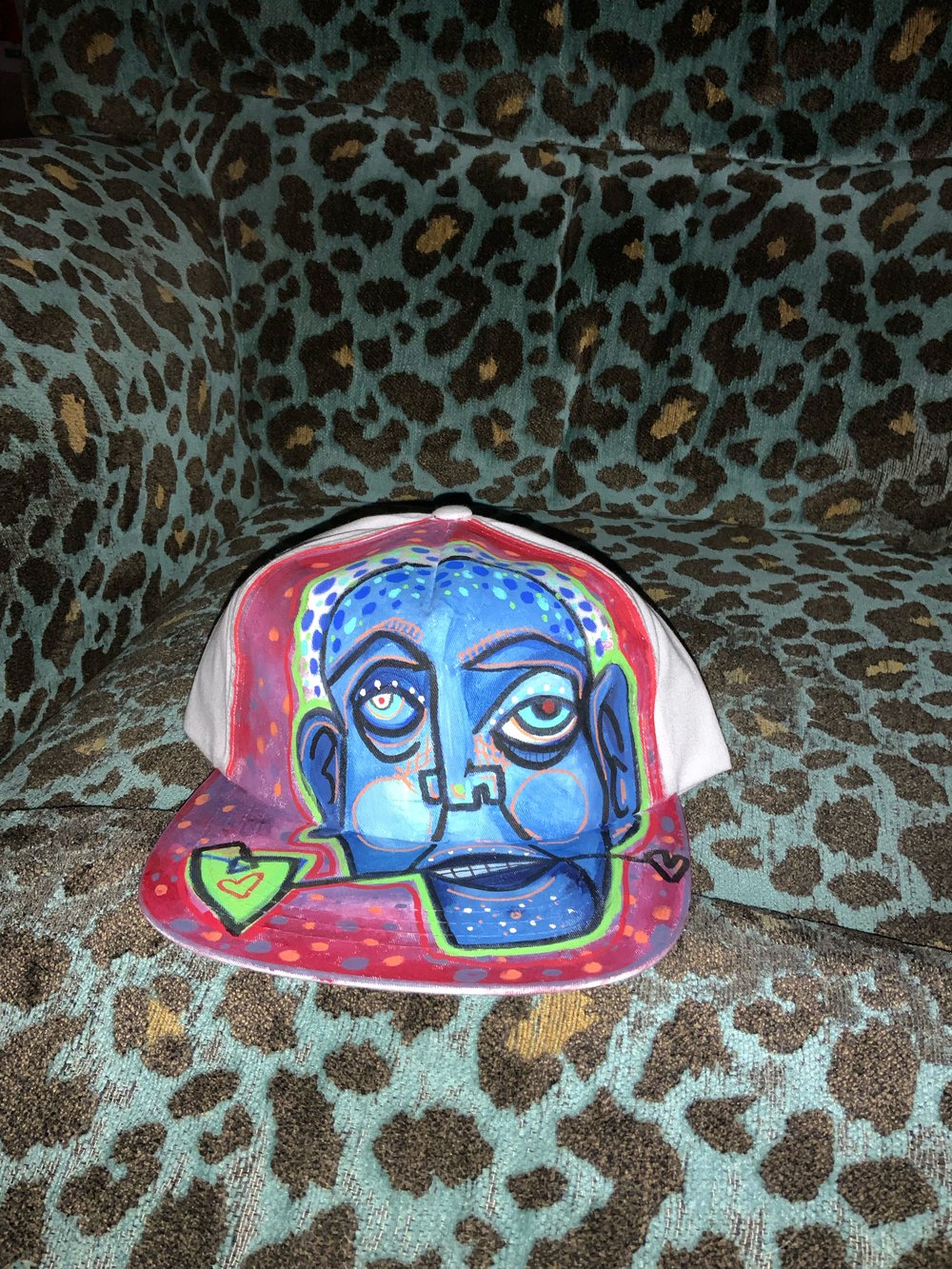 Hand Painted Baseball Caps