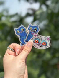 Image 2 of derpy tiger sticker 