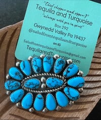 Image 1 of Oval Vintage Pin and pendant (nickel) 