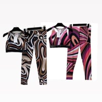 Image 2 of Color Block sets/swim