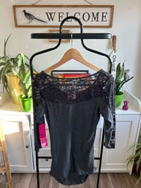 Image 1 of NWT Lace back top