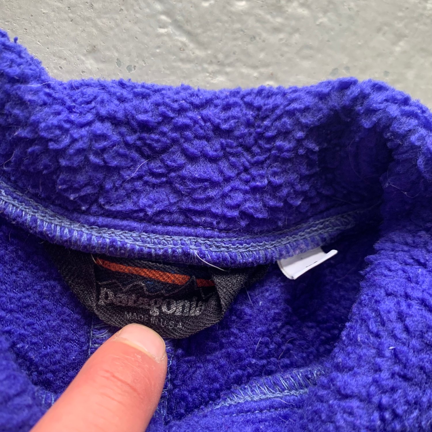 Image of Vintage Patagonia synchilla fleece size small 