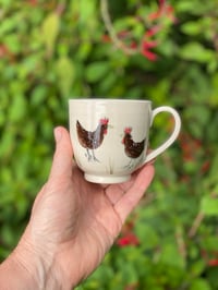 Image 5 of Hen decorated small mug