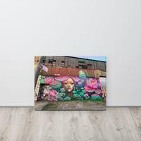 Image 2 of Lotus Mother Mural Brooklyn Canvas Print