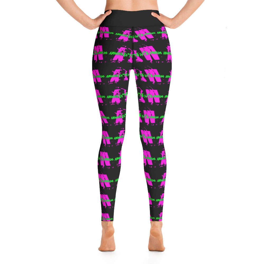 AIW GFB All Over Print Yoga Leggings