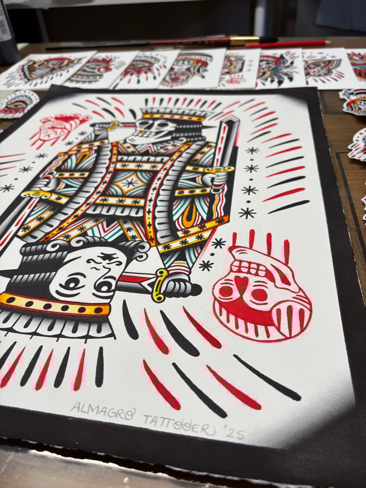King of Death / Original Painting (+Gift)