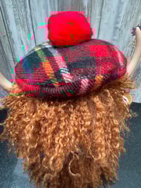 Image 3 of Hielan Coo with tartan Tam o Shanter and thistle 