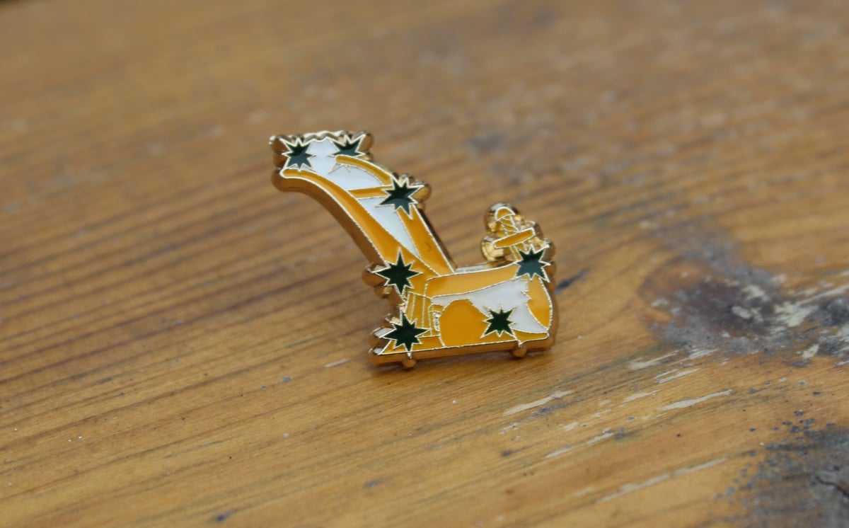 Image of Starry Plough Pin