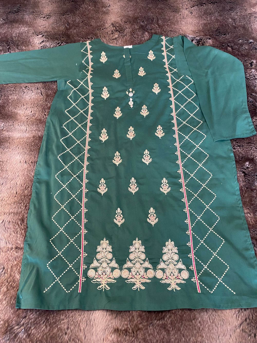 So kamal Kurta  green 