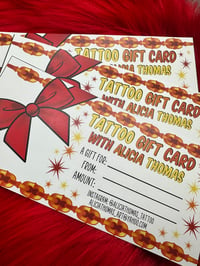 Image 2 of Tattoo Gift Certificate with Alicia Thomas 