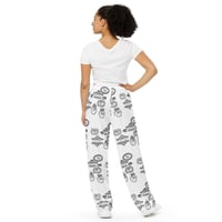 Image 2 of So Seen All-over print unisex wide-leg pants
