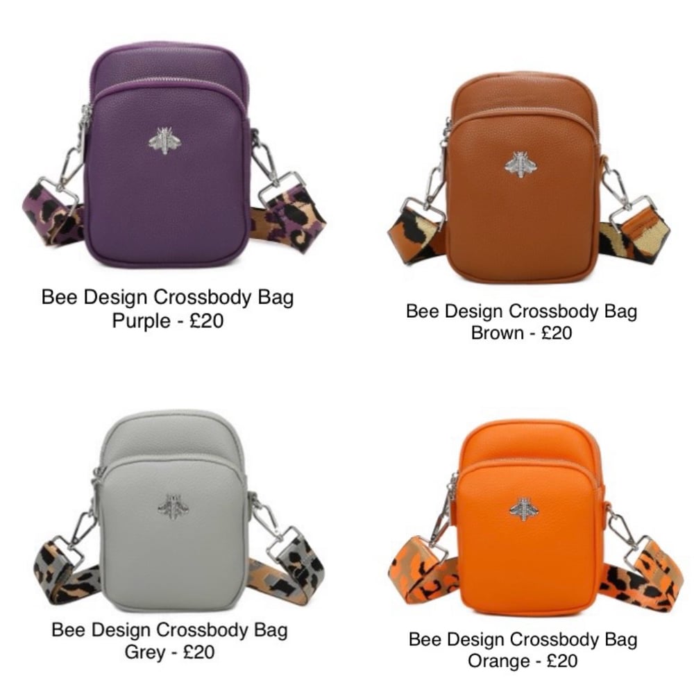 Image of Bee Happy Crossbody Bag