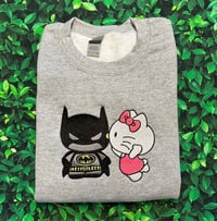 Image 2 of Bat x Cat Embroidered Sweatshirt 