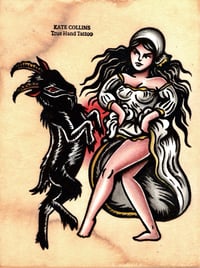 Dance with Black Phillip print