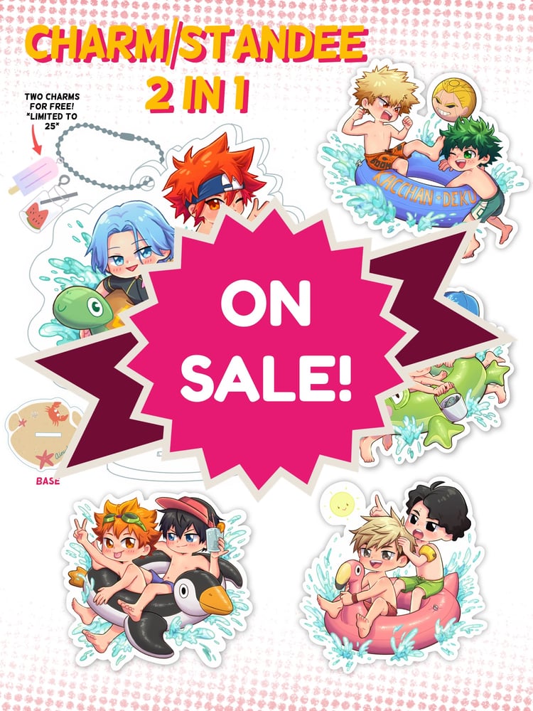 Image of Summer Float collection - Charm/Standee 2 in 1