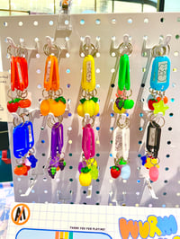 Image 2 of Doodle Fruit Motel Keychain