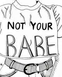 Not Ur Babe Art Print