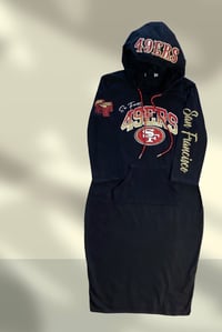 Image 3 of 49ers Hoodie Dress