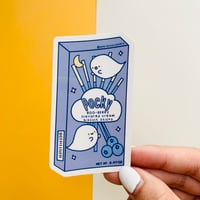 Image 1 of Boo-Berry Pocky Vinyl Sticker