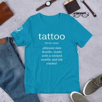 Image 5 of Unisex t-shirt tattoo definition 