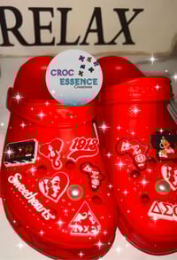 Image 2 of Divine Steps #3 (Delta Sigma Theta)🔺 - Women’s Size 9 