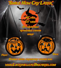 Image 1 of Smile Now Cry Later Crossbody Canvas Bag