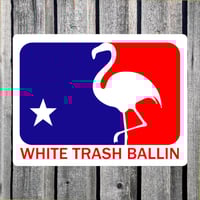 WTB MLB Flamingo Magnet 6"