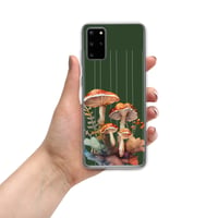 Image 10 of Beautiful Watercolor Red Fungus Mushroom Clear Case for Samsung®